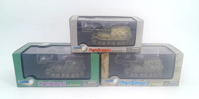 Lot 3 Dragon Armor 1/72 FERDINAND 60124 - 60054 - 60024 - Immagine 1 di 4