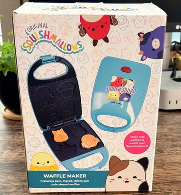 Gofrera Squishmallows con forma de leva, Ingrid, Mirren y Junie Foto 1 de 4