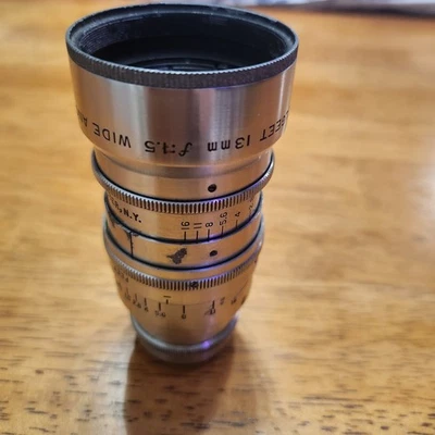 Used Elgeet 13mm f/1.5 Wide Angle C Mount Lens - Image 1 of 4