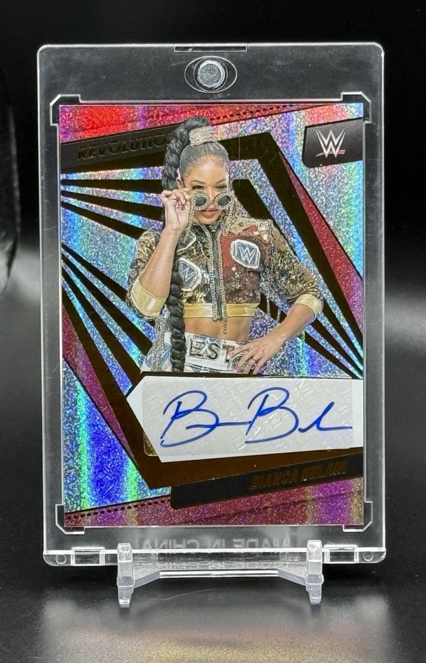 Bianca Belair Auto 2022 Panini Revolution WWE Autograph AG-BBL - Image 1 of 4