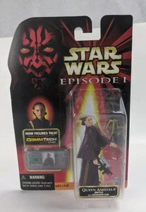 Figura de acción Star Wars Episodio 1 Reina Amidala Batalla Ascensión Commtech Chip - Imagen 1 de 2
