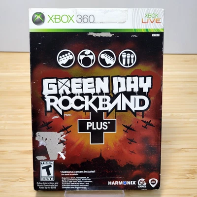 Green Day: RockBand Plus (Microsoft XBOX 360) - NEW SEALED - Image 1 of 4