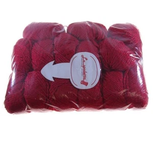 NYLON/VISCOSE MATTE RED/GLOSSY IRONS ELBOWS 5/5.5 680g CO7265 - Picture 1 of 1