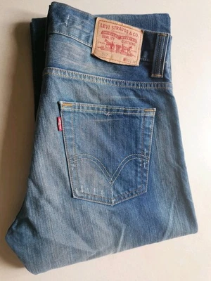 Levi's 512 Jeans  W33 L36 Slim Taper blau used Look neuwertig - Bild 1 von 4