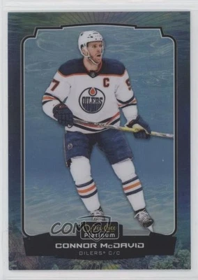 2022-23 O-Pee-Chee Platinum Aquamarine /149 Connor McDavid #97 - Image 1 of 2