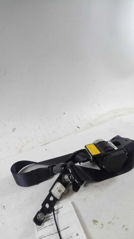 Used Front Left Seat Belt Front fits: 2015 Mitsubishi Outlander sport bucket dri Foto 1 de 4