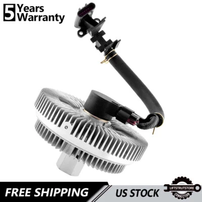 Electric Radiator Cooling Fan Clutch For 2002-2009 Chevy Trailblazer GMC Envoy - Image 1 of 4