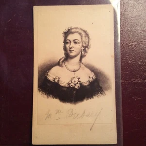 C.D.V / THÈME / FEMME CÉLÈBRES / CONTESSE DURARRY - Picture 1 of 2