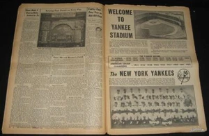 WORLD SERIES 1962 AUSGABE NEW YORK YANKEES SAN FRANCISCO GIANTS DIE SPORTNACHRICHTEN - Bild 1 von 4
