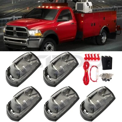 Marcador de cabine 5 peças para 2017 2018 2019 Ford F-250 F-350 F-450 Super Duty 6.2L - Imagem 1 de 4