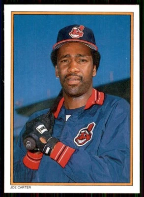 1987 Mail-In Glossy All-Star Collector's Edition Joe Carter Cleveland Indians - Image 1 of 2