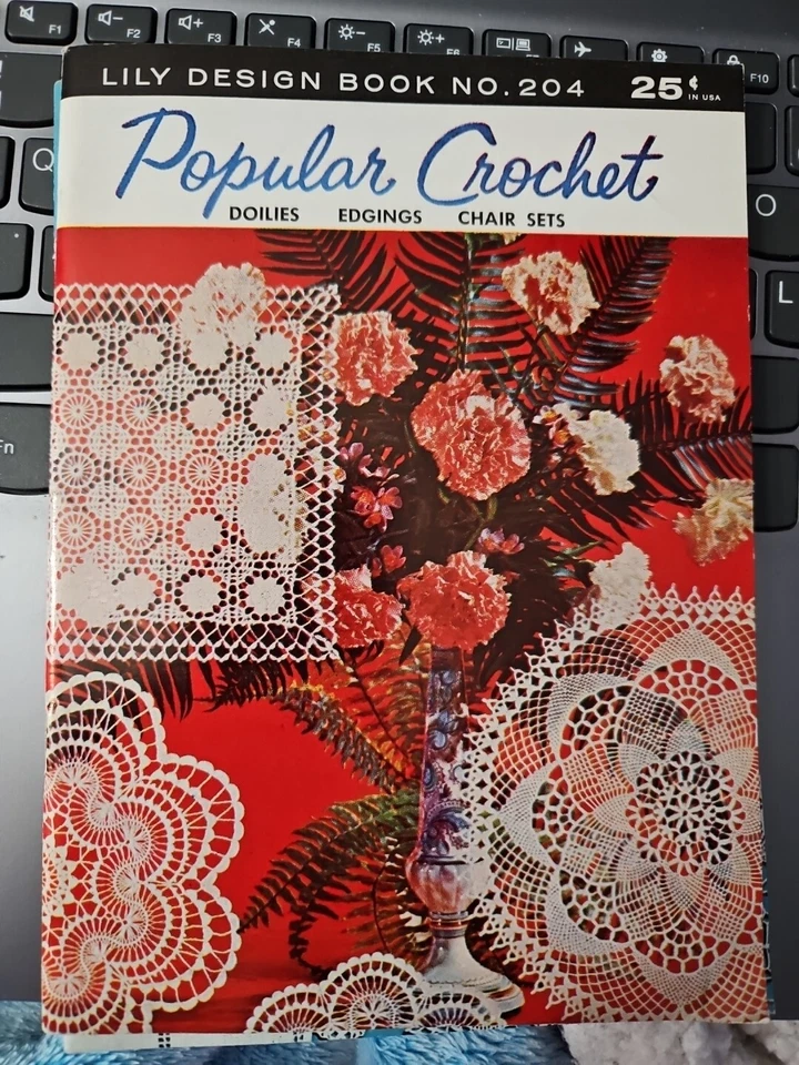 Vintage Lily Crochet Pattern Book  204 - Image 1 of 1