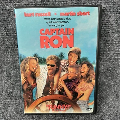 Captain Ron (Kurt Russell) - DVD - Good Condition Region 1 NTSC English - Image 1 of 4