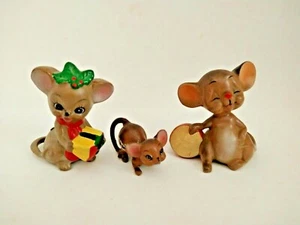 VINTAGE LOT 3 Josef Originals mouse figurines - Picture 1 of 5