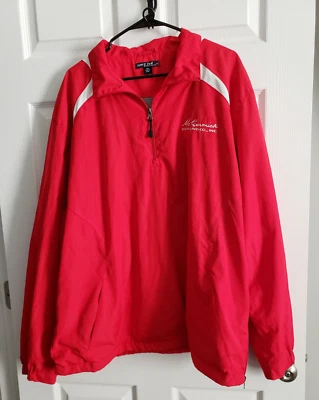 Vintage Red McCormick Distilling Sport Tek Wind Shirt Men's Size 2XL #JST75 - Image 1 of 4