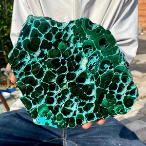 3.88LB Natural silica Chrysocolla malachite quartz crystal flake mineral specime - Picture 1 of 14