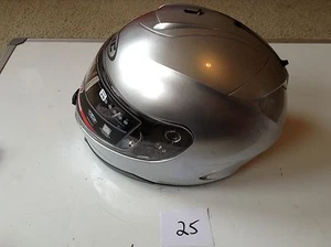 HJC HELMET IS-17 SHIELD XS SILVER  - Picture 1 of 5