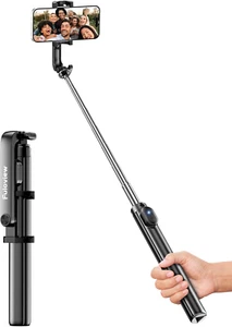 67‘’ Selfie Stick Tripod, Phone Tripod with Wireless Remote Control, Portable Se - Picture 1 of 12