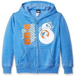 Mad Engine Star Wars BB-8 Little Boys' Hoodie With Pockets - NEW - Picture 1 of 4