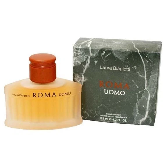 Laura Biagiotti Roma Uomo For Men Cologne Eau de Toilette 4.2 oz ~ 125 ml Spray - Image 1 of 1