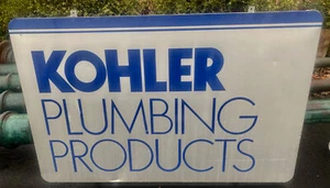 Vintage KOHLER PLUMBING PRODUCTS Advertising Sign - Picture 1 of 6