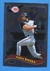 2002 Topps Chrome #116 Ruben Rivera Reds - Picture 1 of 1
