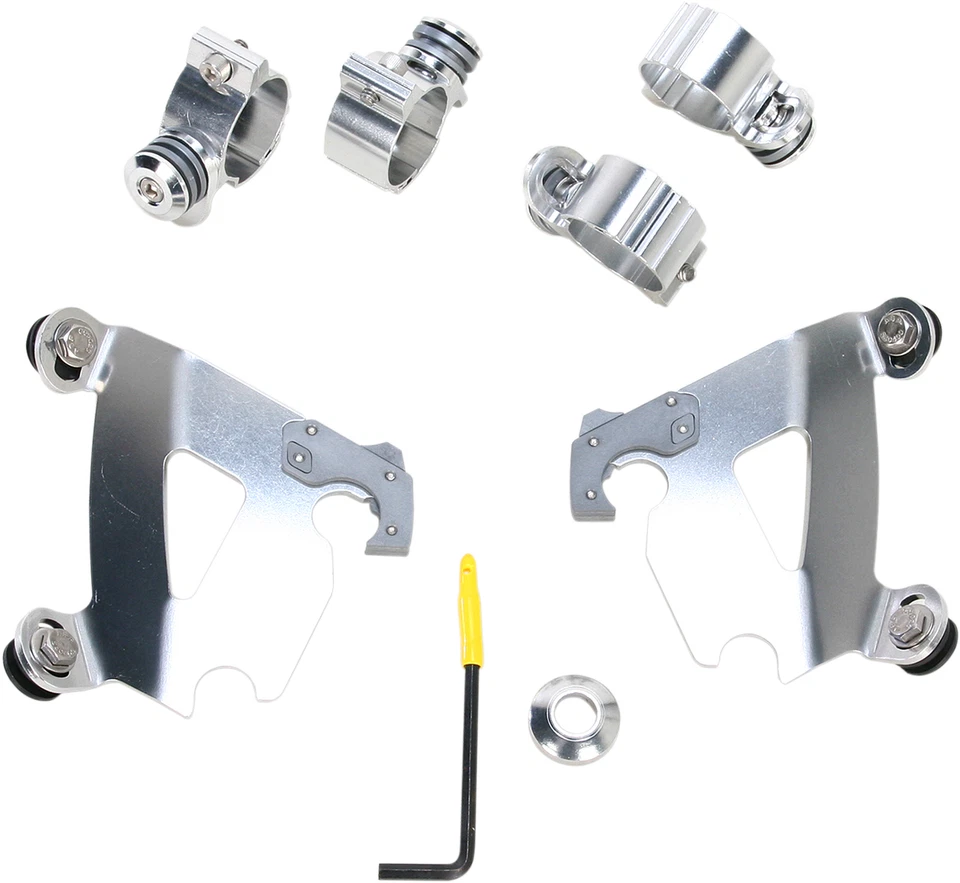 Memphis Shades - MEK1995 咖啡厅安装套件抛光 XL 铁杆 883 XLN Sportster X — 第 1/1 张图片