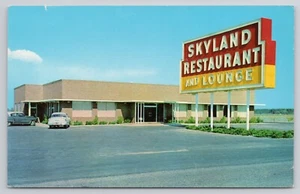 Perry FL Florida Skyland Restaurant und Lounge Postkarte - Bild 1 von 2