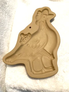 Mother Goose Cookie Mold Brown Bag Cookie Art 1992 6 3/4" x 5" - Picture 1 of 2