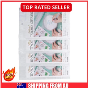 4 Pack DIY Clear Embroidery Transfer Paper for Home Crafts & Needlework - Picture 1 of 23