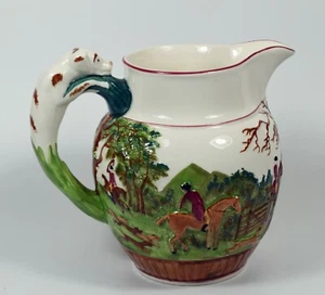 Vintage Wedgwood Dye Ken John Peel Hunting Dog Handle Vintage Pouring Jug - Picture 1 of 5