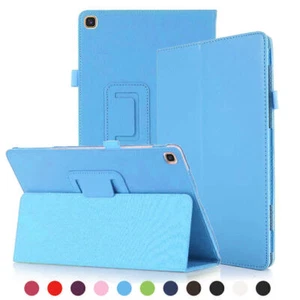 Leather Case Tablet Cover PU Stand For Samsung Galaxy Tab A7 Lite 8.7 T220/T225 - Picture 1 of 22
