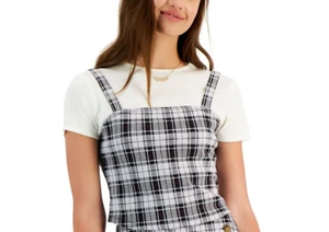 Self Esteem Juniors' Printed Layer-Look Top Size Small Multicolor NWT - Picture 1 of 2