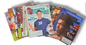 Sports Illustrated Magazine Lot 2019 W Cards Tom Brady Patrik Mahomes Viktor Hov - Picture 1 of 8