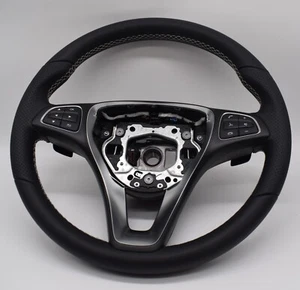 Original Mercedes w117 CLA W156 GLA Lederlenkrad Sportlenkrad a0004608011 - Bild 1 von 4