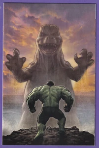 Godzilla vs Hulk #1 1:100 Stonehouse Variante Virgen ¡Escaneos reales! - Imagen 1 de 3