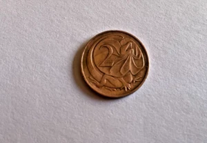 Australia 2 Cents Frilled Lizard Coin - Circulated C-1 - Picture 1 of 6