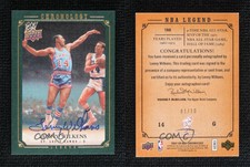 2007-08 Upper Deck Chronology Legend Gold Auto /10 Lenny Wilkens #186 Auto HOF