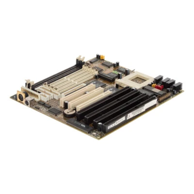 Motherboard Babyat BIOSTAR MB-8500TVD-A Socket 7 Sdram / Simm PCI Isa - Image 1 of 3