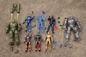 Marvel Legends Iron Man lot, Iron Monger, War Monger, Stealth, Gamerverse