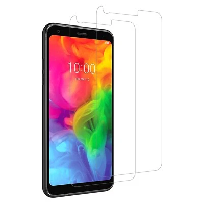 [2-Pack]For LG Q7 / LG Q7 + / LG Q7 Plus Tempered Glass Screen Protector - Image 1 of 4