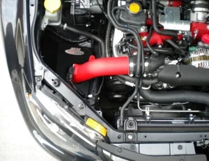 AEM Red Cold Air Intake System for 2008-2014 Subaru WRX and STI - Picture 1 of 2