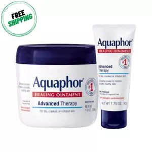 Aquaphor unguento curativo terapia avanzata, set per la cura della pelle, barattolo da 14 once tubo da 1,75 once - Foto 1 di 12