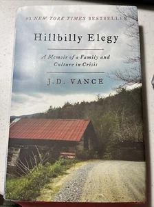 Hillbilly Elegy By Vice-Prsident J.D. Vance 2016 1st Edition, 17th Printing (B2) - Imagen 1 de 5