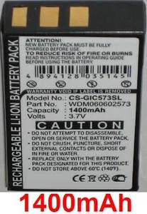 BATTERIE 1400mAh Type WDM060602573 For Gigabyte Gc-Ramdisk 1.1, Gc-Ramdisk 1.2 - Photo 1 sur 1
