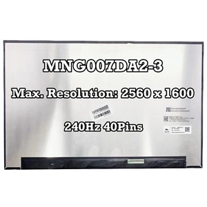MNG007DA2-3 2560X1600 240Hz LCD Écran Remplacer Panneau Matrix EDP 40pin - Afbeelding 1 van 2