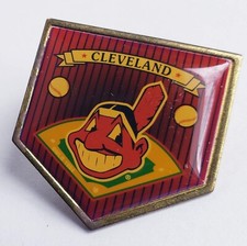 Vintage 1990's Cleveland Indians/Guardians Chief Wahoo Lapel Pin Wincraft MLB
