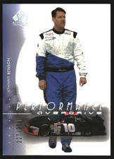 2000 SP Authentic Overdrive Silver #48 Johnny Benson PER /250