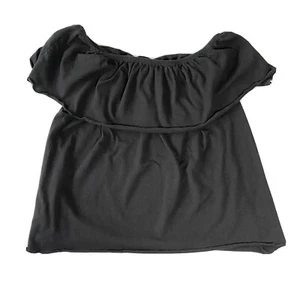 Tucker + Tate Black Short Sleeve Knit Shirt Girls Size Large (10/12) - Picture 1 of 3