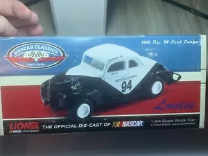 RARE NASCAR Classics 1:24 Louise Smith #94 Smith's Auto Parts 1940 Ford Coupe * - Picture 1 of 2